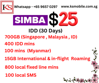 SIMBA 5G $25 PLAN TOPUP