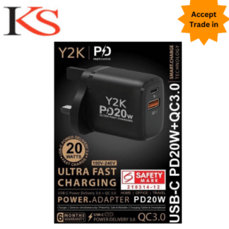 Y2K PD20W Ultra Fast Charging Power Adapter